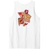 imageAmazon Essentials Harry Potter Front and Back Gryffindor Collegiate Collage Tank TopWhite