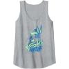 imageAmazon Essentials Looney Tunes Blue and Green Character Collage Tank TopHeather Grey