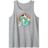 imageAmazon Essentials DC Comics Wonder Woman Lasso Rainbow World Tank TopHeather Grey