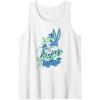 imageAmazon Essentials Looney Tunes Blue and Green Character Collage Tank TopWhite