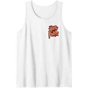 imageAmazon Essentials Harry Potter Front and Back Gryffindor Collegiate Collage Tank TopWhite