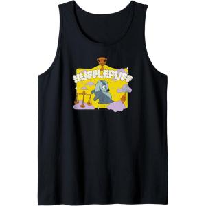 imageAmazon Essentials Harry Potter Hogwarts Hufflepuff House Cartoon Scene Tank TopBlack