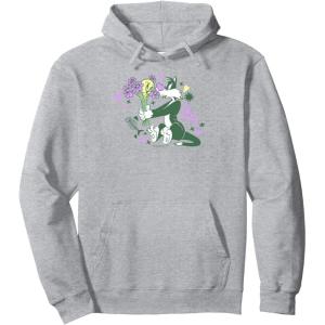 imageAmazon Essentials Looney Tunes Tweety and Green Sylvester Pullover HoodieHeather Grey