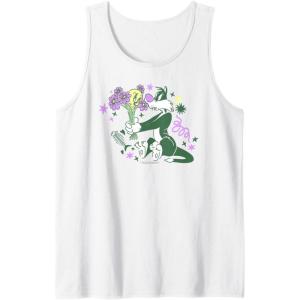 imageAmazon Essentials Looney Tunes Tweety and Green Sylvester Tank TopWhite