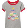 imageAmazon Essentials Disney  Marvel  Star Wars Unisex Kids SnugFit Cotton PajamasMarvel Holiday Bricks