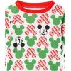 imageAmazon Essentials Disney  Marvel  Star Wars Unisex Kids SnugFit Cotton PajamasMickey Holiday  Baby and Kids