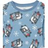 imageAmazon Essentials Disney  Marvel  Star Wars Unisex Kids SnugFit Cotton PajamasNightmare Santa Jack