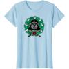 imageAmazon Essentials Mens Darth Vader Helmet Holiday Christmas Wreath TShirt Star Wars Darth SmallBaby Blue
