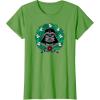 imageAmazon Essentials Mens Darth Vader Helmet Holiday Christmas Wreath TShirt Star Wars Darth SmallGrass Green