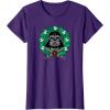 imageAmazon Essentials Mens Darth Vader Helmet Holiday Christmas Wreath TShirt Star Wars Darth SmallPurple