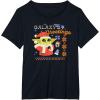 imageAmazon Essentials Mens The Mandalorian Grogu Christmas Holiday Galaxys Greetings TShirt Black Graphic Print SmallBlack