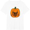 imageAmazon Essentials Star Wars Darth Vader Halloween Pumpkin Jack OLantern TShirtWhite