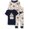 imageAmazon Essentials Disney  Marvel  Star Wars Unisex Kids SnugFit Cotton PajamasStar Wars Winter  Kids