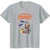 imageAmazon Essentials Mens The Mandalorian Grogu Halloween Trick or Treat TShirt Black Graphic Print SmallHeather Grey
