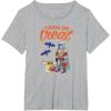imageAmazon Essentials Mens The Mandalorian Grogu Halloween Trick or Treat TShirt Black Graphic Print SmallHeather Grey
