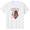 imageAmazon Essentials Star Wars Chewbacca Chewie Is My Valentine TShirtWhite