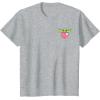 imageAmazon Essentials The Mandalorian Grogu Holding a Valentines Heart TShirtHeather Grey