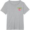 imageAmazon Essentials The Mandalorian Grogu Holding a Valentines Heart TShirtHeather Grey
