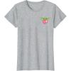 imageAmazon Essentials The Mandalorian Grogu Holding a Valentines Heart TShirtHeather Grey