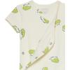 imageAmazon Essentials Unisex Babies Cotton ShortSleeve Side Snap Bodysuit Previously Amazon Aware Pack of 3BeigeOlive StripePale Blue