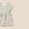 imageAmazon Essentials Unisex Babies Short Sleeve Bodysuit Dress Pack of 3Sage Green Ditsy FloralStripe