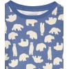 imageAmazon Essentials DC Unisex Babies Toddlers and Kids SnugFit Cotton Pajama Sleepwear Sets 2PiecePolar Bear