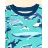 imageAmazon Essentials DC Unisex Babies Toddlers and Kids SnugFit Cotton Pajama Sleepwear Sets 2PieceUnder the Sea