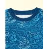 imageAmazon Essentials DC Unisex Babies Toddlers and Kids SnugFit Cotton Pajama Sleepwear Sets 2PieceUnder the Sea