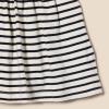 imageAmazon Essentials Girls and Toddlers Ruffle Jersey Dress Pack of 3Pale PinkFrench StripeFloral