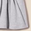 imageAmazon Essentials Girls and Toddlers Short Sleeve Jersey Dress Pack of 3Light Grey HeatherNavyWhite