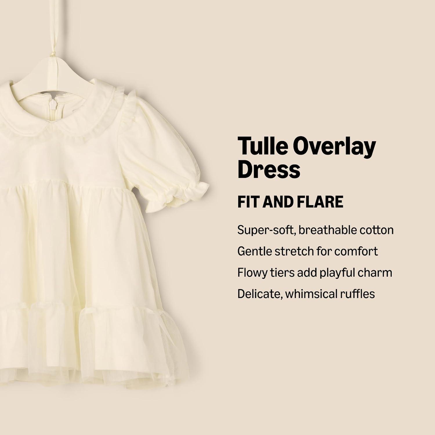 imageAmazon Essentials x Sofia Grainge Baby Girls Tulle DressIvory