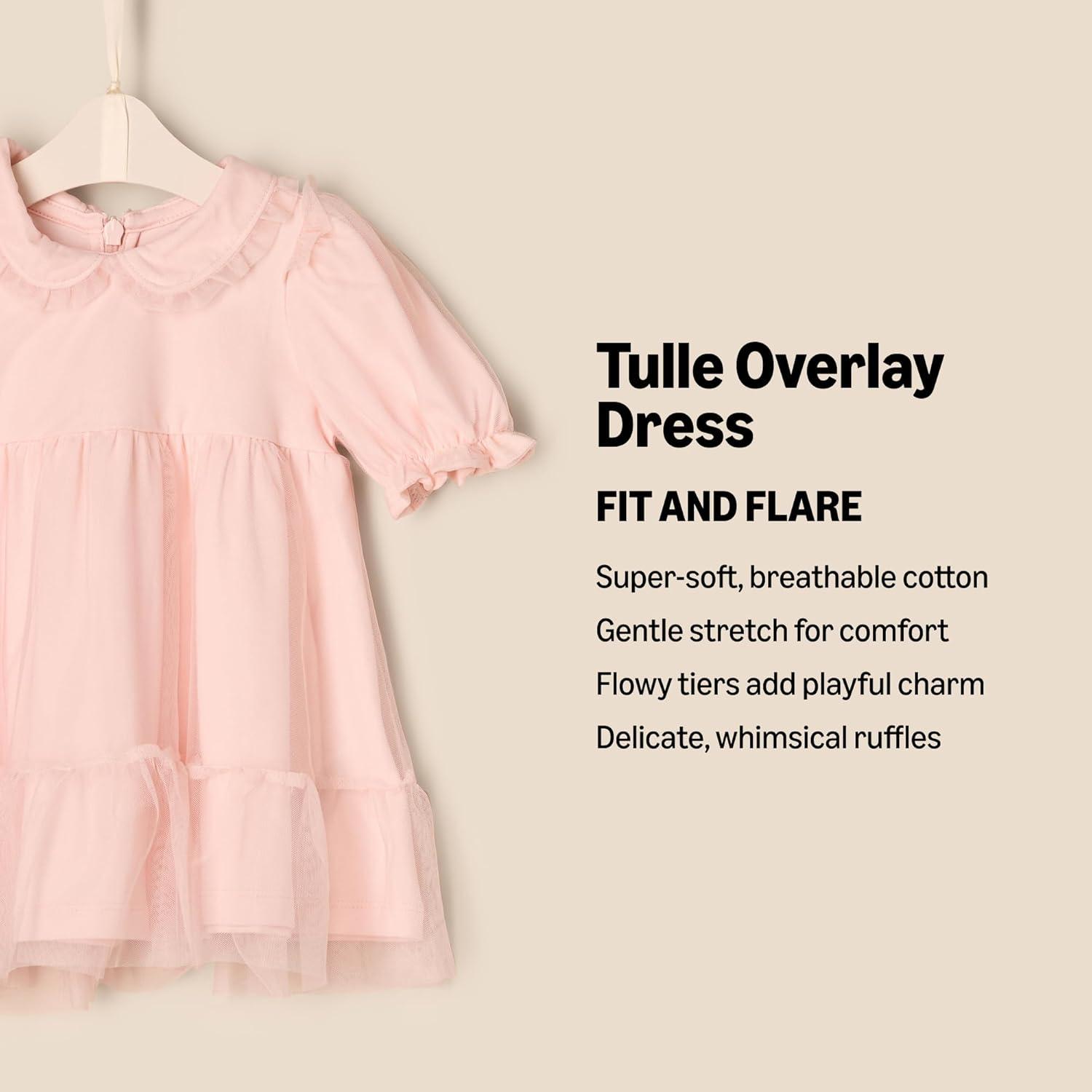 imageAmazon Essentials x Sofia Grainge Baby Girls Tulle DressLight Pink