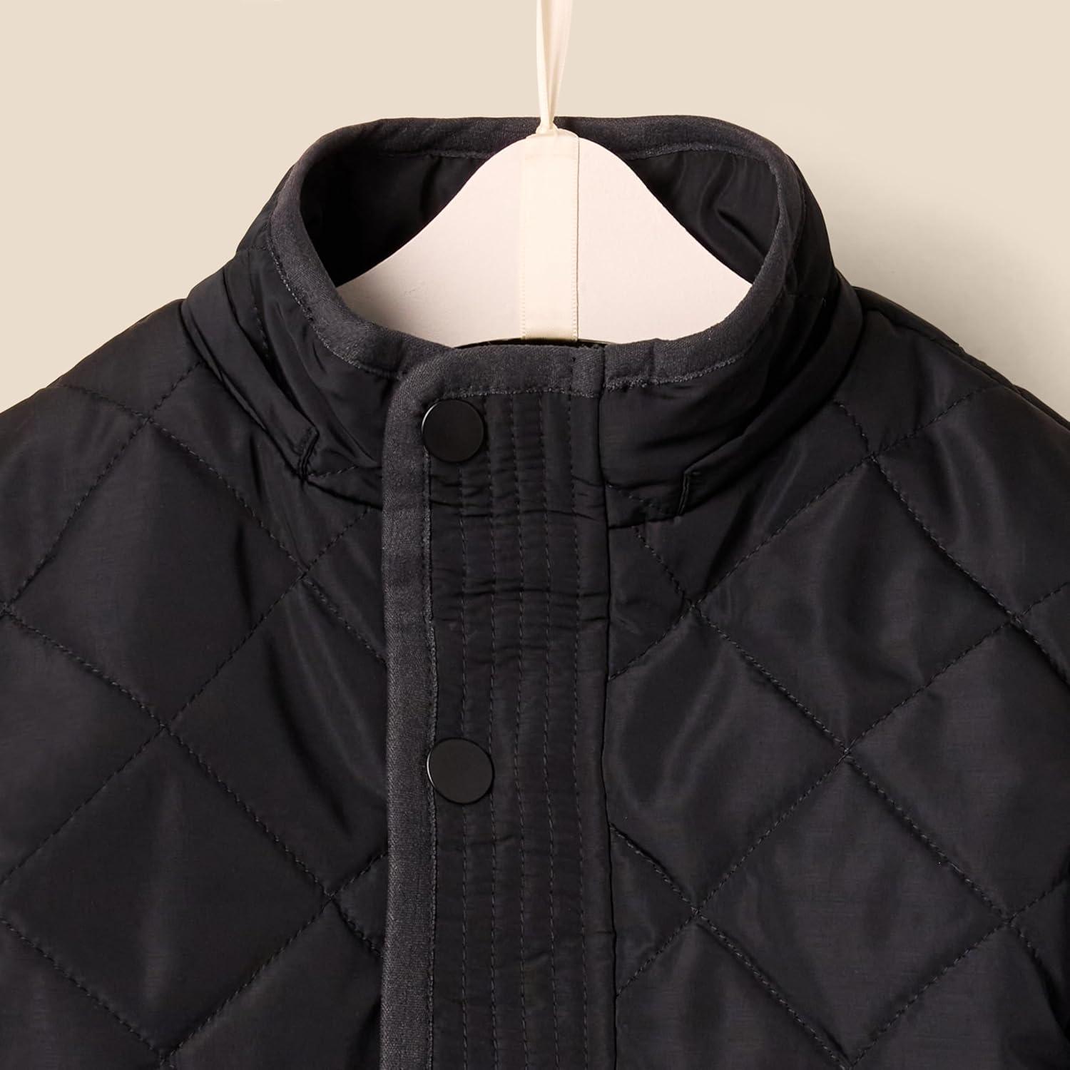 imageAmazon Essentials x Sofia Grainge Unisex Toddlers and Babies Midweight Field Jacket with HoodBlack
