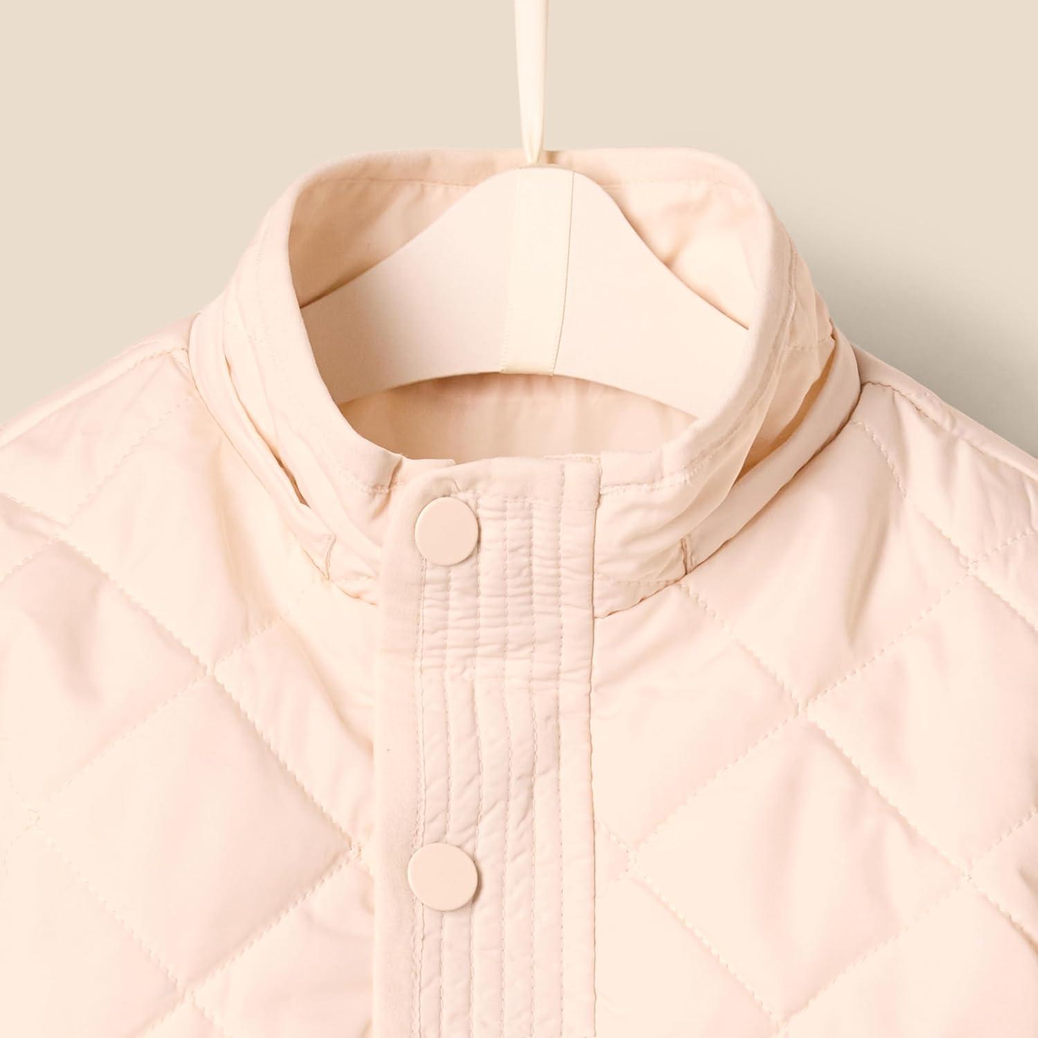 imageAmazon Essentials x Sofia Grainge Unisex Toddlers and Babies Midweight Field Jacket with HoodPearl