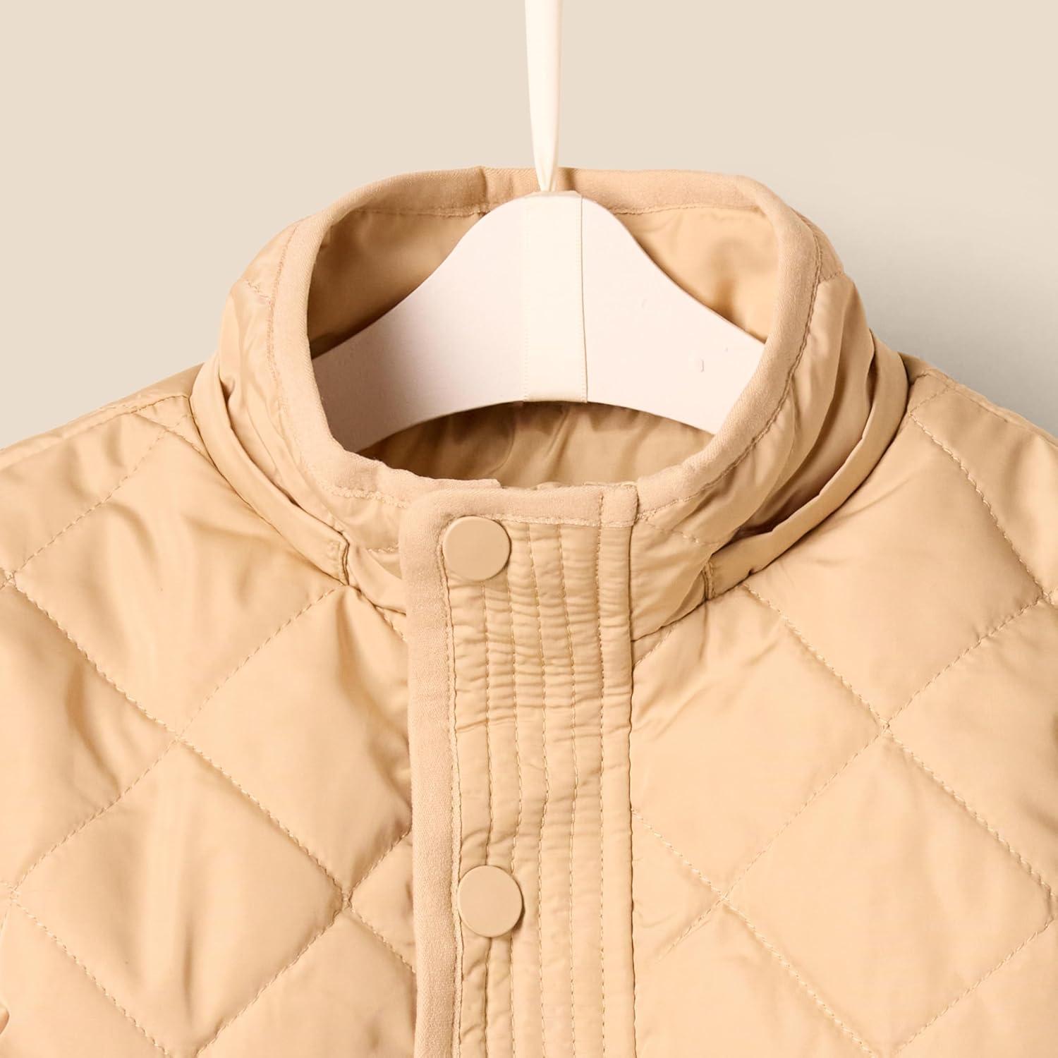 imageAmazon Essentials x Sofia Grainge Unisex Toddlers and Babies Midweight Field Jacket with HoodTan