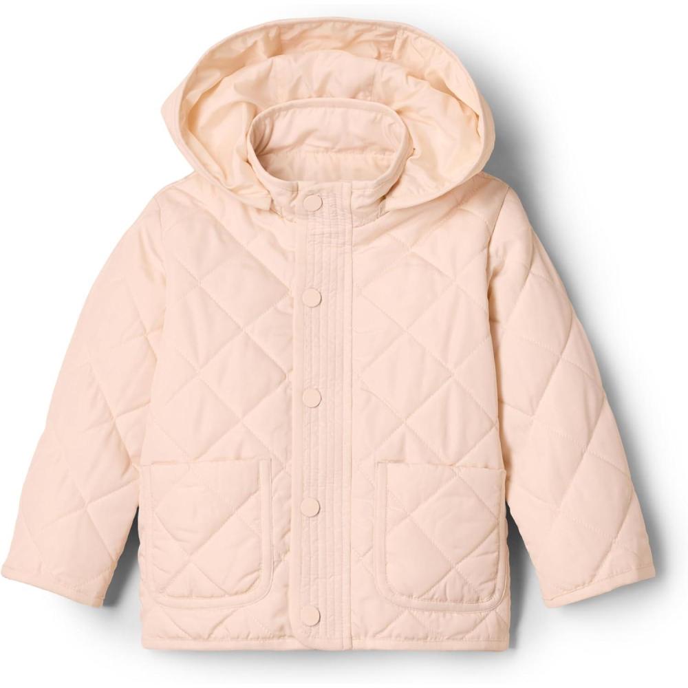 imageAmazon Essentials x Sofia Grainge Unisex Toddlers and Babies Midweight Field Jacket with HoodPearl