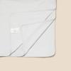 imageAmazon Essentials Baby Girls Swaddle Blankets Pack of 3IvoryPale PinkDove Grey