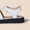 imageAmazon Essentials Girls Closed Toe Fisherman SandalsOffwhite Faux Leather