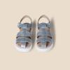imageAmazon Essentials Girls Closed Toe Fisherman SandalsSilver Glitter
