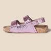 imageAmazon Essentials Girls Cork SandalsPink Glitter