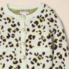 imageAmazon Essentials Girls and Toddlers Knit CardiganIvory Leopard Animal
