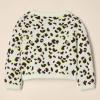imageAmazon Essentials Girls and Toddlers Knit CardiganIvory Leopard Animal