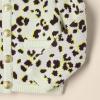 imageAmazon Essentials Girls and Toddlers Knit CardiganIvory Leopard Animal