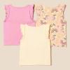 imageAmazon Essentials Girls and Toddlers Ruffle Tank Tops Pack of 3BadgesUnicornWander