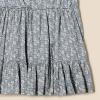 imageAmazon Essentials Girls and Toddlers Ruffle Woven DressBlue Posey Floral