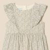 imageAmazon Essentials Girls and Toddlers Ruffle Woven DressIvory Posey Floral