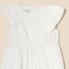 imageAmazon Essentials Girls and Toddlers Ruffle Woven DressWhite