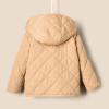 imageAmazon Essentials x Sofia Grainge Unisex Toddlers and Babies Midweight Field Jacket with HoodTan