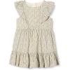 imageAmazon Essentials Girls and Toddlers Ruffle Woven DressIvory Posey Floral