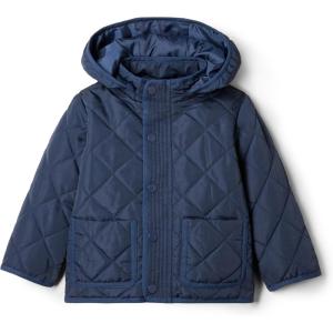 imageAmazon Essentials x Sofia Grainge Unisex Toddlers and Babies Midweight Field Jacket with HoodDark Navy